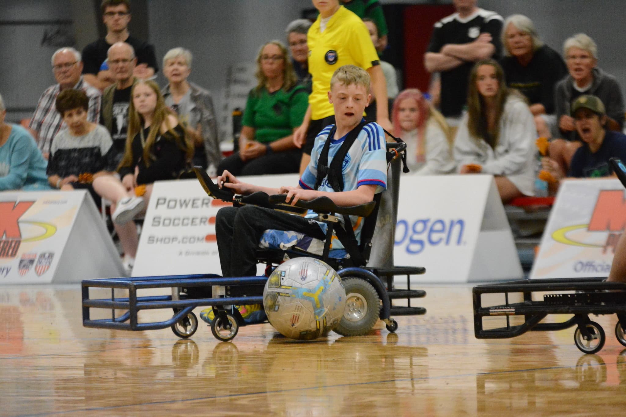 Levi Pritekel dribbling at a 2025 tournament